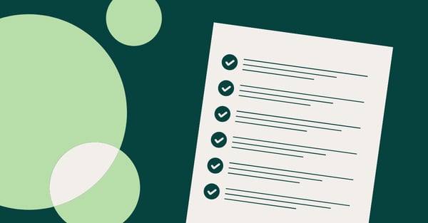 Illustration of check list
