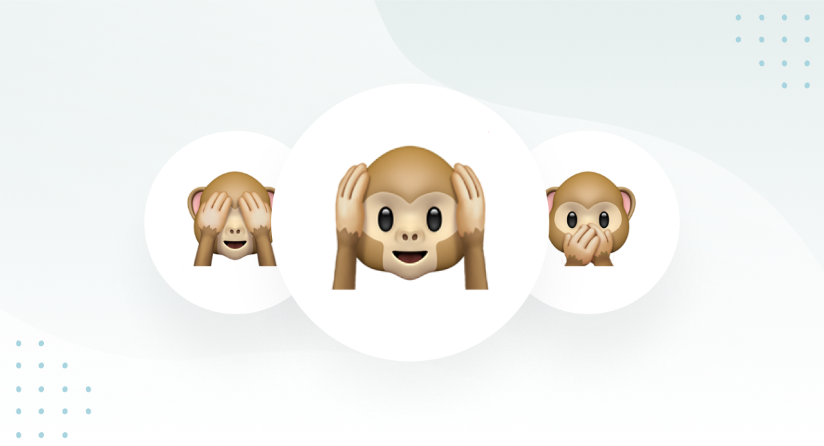 Japanese maxim &ndash; &ldquo;see no evil, hear no evil, speak no evil&rdquo; 