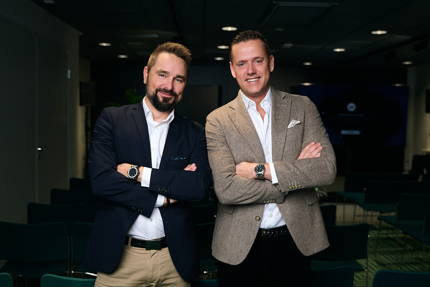 Lars Engbork and Petri Hollm&eacute;n